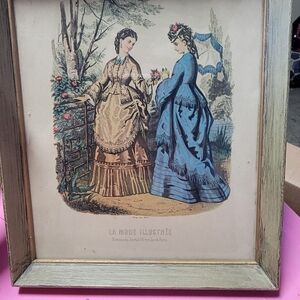 French fashion print 1900